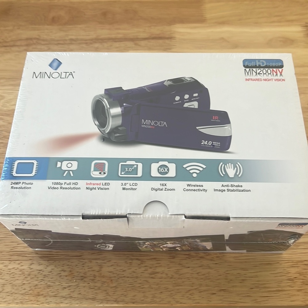 NEW MINOLTA MN200NV CAMCORDER